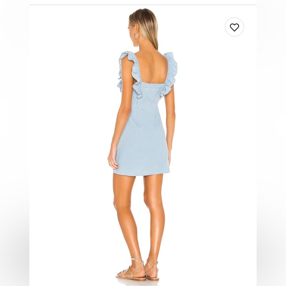 Jack by Steve Madden Chambray Dress - Size 6 - Picture 3 of 5
